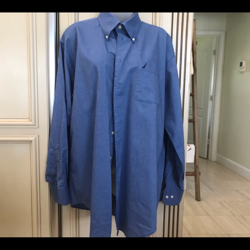 Nautical button down shirt